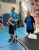 De winnaars van het familietoernooi: Max en Thierry